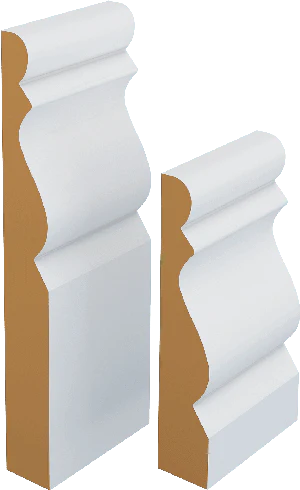 MDF ARCHITRAVE &SKIRTING- primed pine 25mm